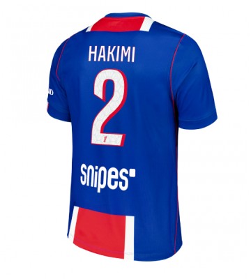 Paris Saint-Germain Achraf Hakimi #2 Hjemmebanetrøje 2026-27 Kortærmet